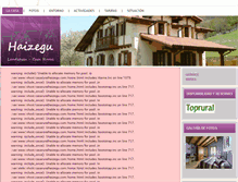 Tablet Screenshot of casaruralhaizegu.com